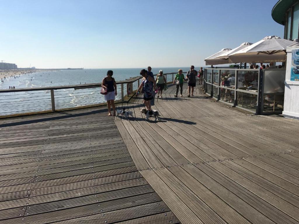 Luxurious Apartment With Sea View Blankenberge Luaran gambar